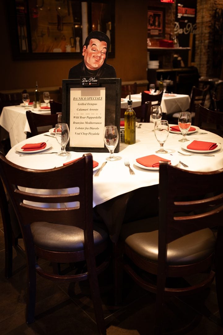 Private Dining at Da Nico Ristorante, Little Italy