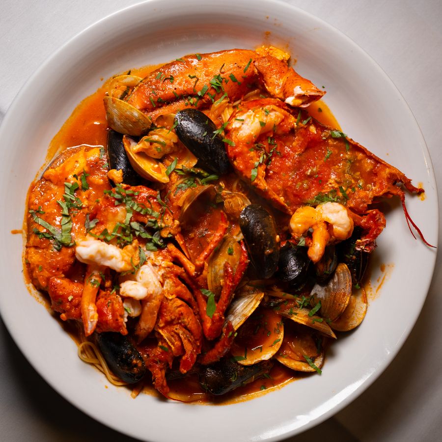 Coal Oven Pizza at Da Nico Ristorante, Little Italy