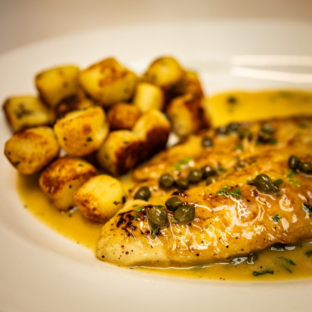 Filet of Sole Piccatta at Da Nico Ristorante, Little Italy
