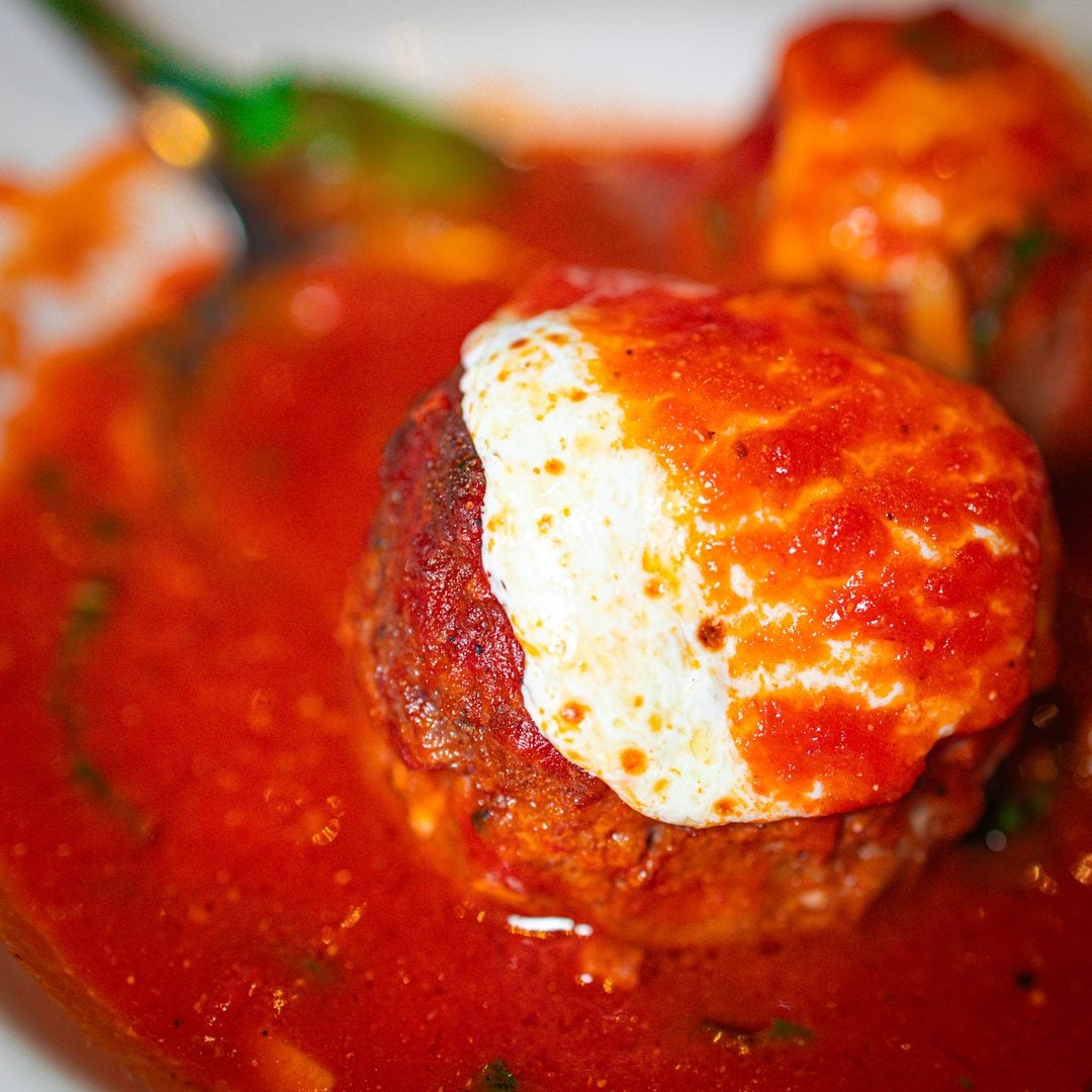 Polpette alla Parmigiana at Da Nico Ristorante, Little Italy